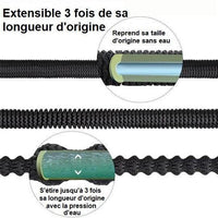 TUYAU D'ARROSAGE EXTENSIBLE + PISTOLET D'ARROSAGE - HOOPY®